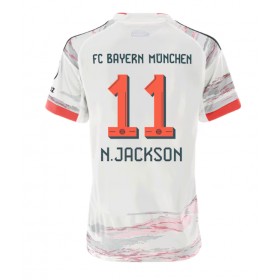 Bayern Munich Nicolas Jackson #11 Borta Kläder Dam 2025-26 Kortärmad